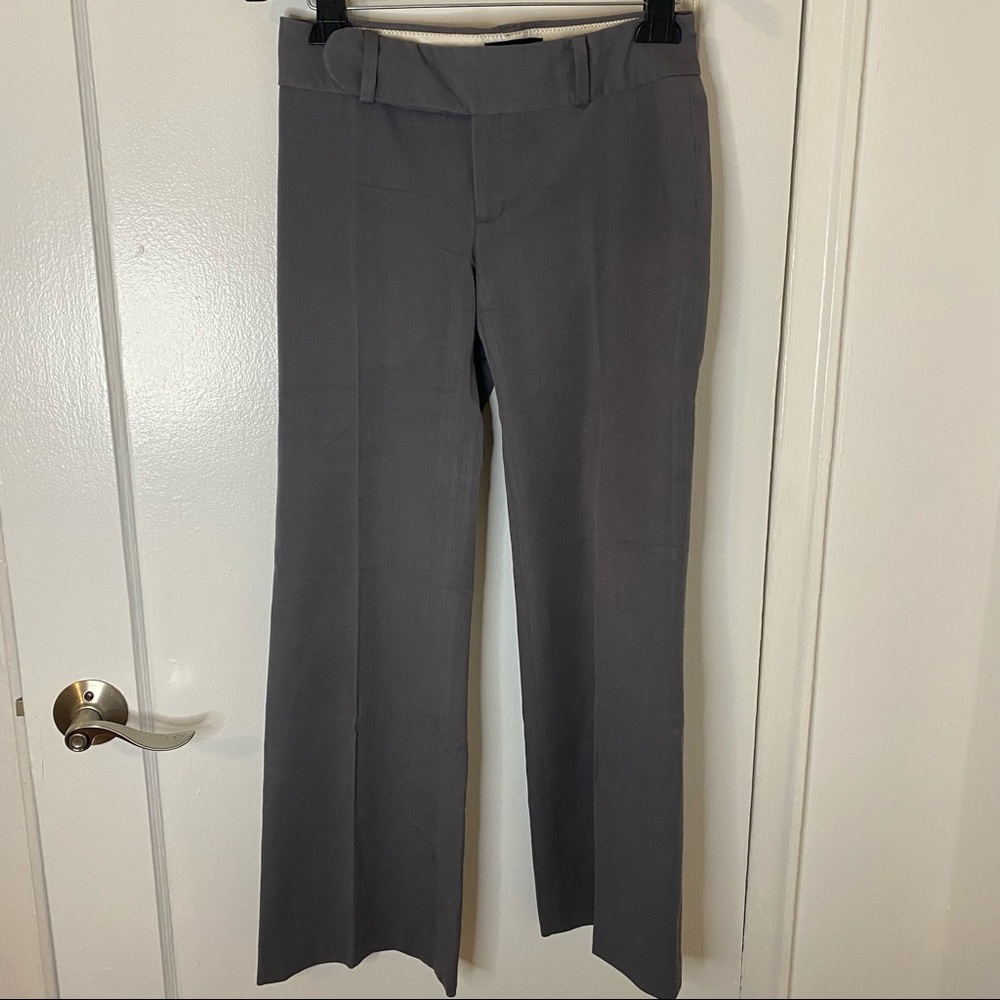 Banana Republic grey Martin fit petite pantsuit